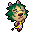 Leopold, a green and tan lion with glasses