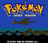 Pokemon Silver title screen