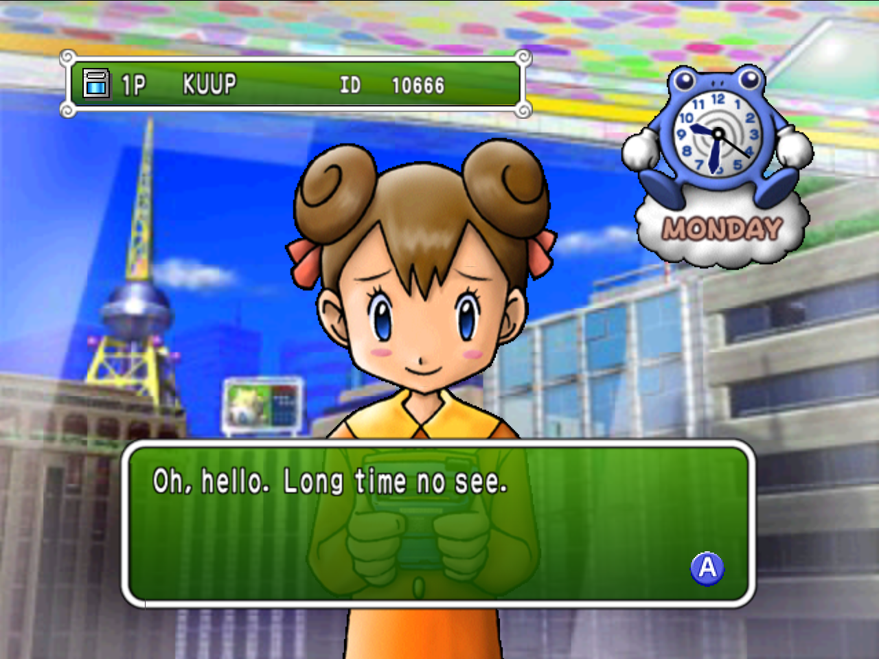 Carrie from Stadium 2 sighing